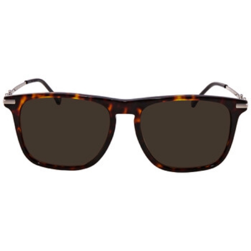 Picture of GUCCI Brown Rectangular Men's Sunglasses