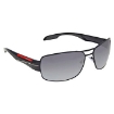 Picture of PRADA LINEA ROSSA Grey Gradient Sport Men's Sunglasses