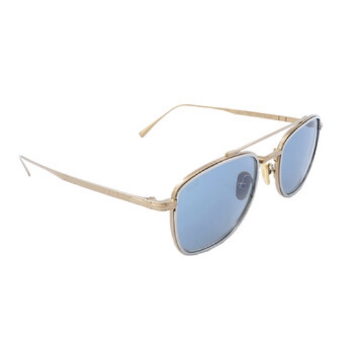 Picture of PERSOL Light Blue Square Titanium Men's Sunglasses