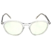 Picture of PRADA Gray Gradient Oval Men's Sunglasses