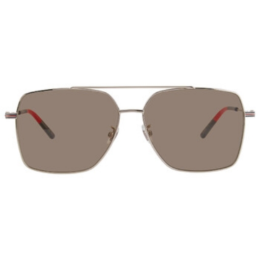 Picture of GUCCI Brown Pilot Men's Sunglasses