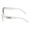 Picture of DIOR Blue Mirror Logo Square Men's Sunglasses