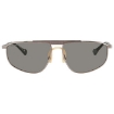 Picture of GUCCI Grey Pilot Men's Sunglasses