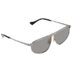 Picture of GUCCI Grey Pilot Men's Sunglasses