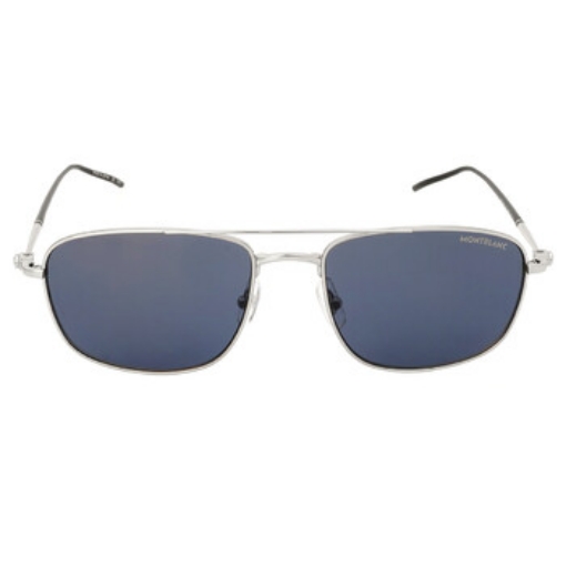 Picture of MONTBLANC Grey Pilot Men's Sunglasses