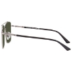 Picture of GUCCI Green Pilot Men's Sunglasses GG0610SK-003 56