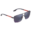 Picture of PRADA LINEA ROSSA Dark Grey AR Rectangular Men's Sunglasses