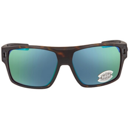 Picture of COSTA DEL MAR DIEGO Green Mirror Polarized Glass Men's Sunglasses