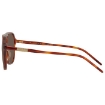 Picture of GUCCI Brown Pilot Men's Sunglasses