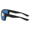 Picture of COSTA DEL MAR REEFTON Blue Mirror Polarized Polycarbonate Wrap Men's Sunglasses