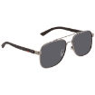 Picture of GUCCI Grey Pilot Men's Sunglasses