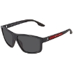 Picture of PRADA LINEA ROSSA Grey Rectangular Men's Sunglasses 0PS 02XS 1AB02G60