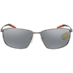 Picture of COSTA DEL MAR TURRET Grey Silver Mirror Polarized Polycarbonate Titanium Men's Sunglasses