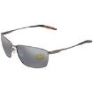 Picture of COSTA DEL MAR TURRET Grey Silver Mirror Polarized Polycarbonate Titanium Men's Sunglasses