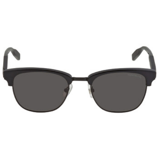 Picture of MONTBLANC Grey Browline Men's Sunglasses