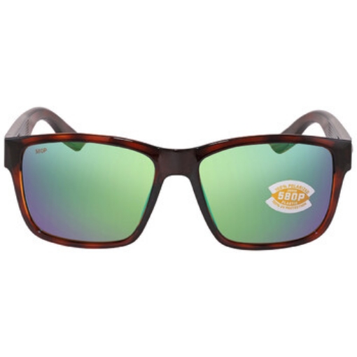 Picture of COSTA DEL MAR PAUNCH Green Mirror Polarized Polycarbonate Men's Sunglasses