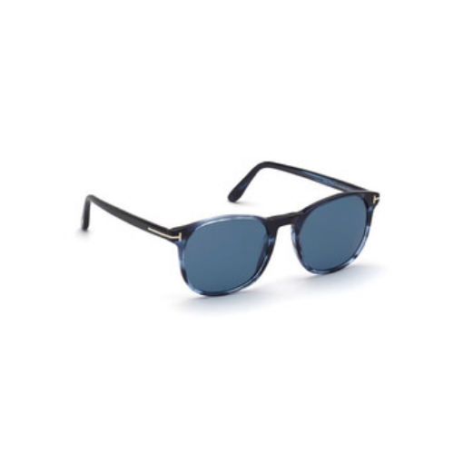 Picture of TOM FORD Blue Round Men's Sunglasses