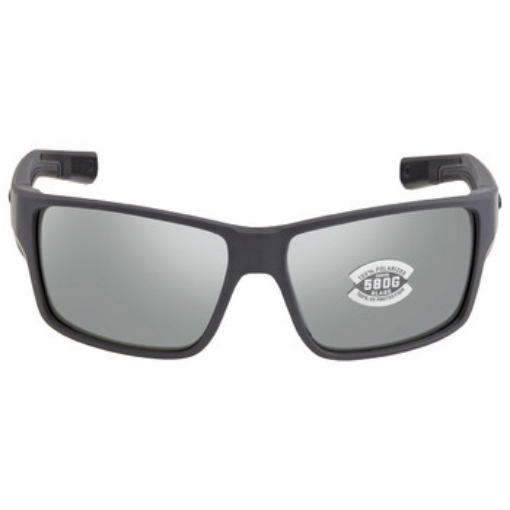 Picture of COSTA DEL MAR Reefton Pro Grey Silver Mirror Polarized Rectangular Men's Sunglasses