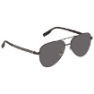 Picture of MONTBLANC Gray AR Pilot Men's Sunglasses MB0182S-005 59