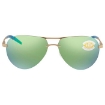 Picture of COSTA DEL MAR Helo Green Mirror 580 Polarized Pilot Ladies Sunglasses