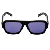 Picture of PRADA Violet Mirror Internal Silver Browline Men's Sunglasses