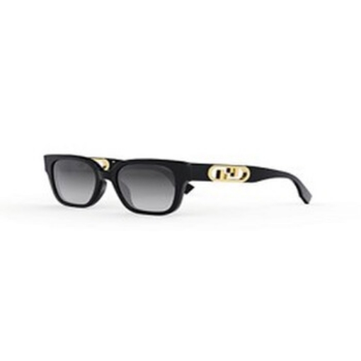 Picture of FENDI Grey Gradient Square Men's Sunglasses