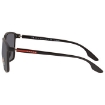 Picture of PRADA LINEA ROSSA Polarized Grey Square Men's Sunglasses