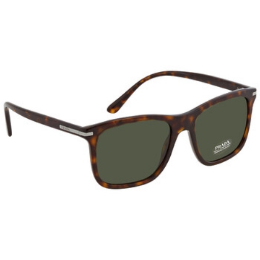 Picture of PRADA Green Rectangular Men's Sunglasses