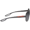 Picture of PRADA LINEA ROSSA Grey Gradient Pilot Men's Sunglasses