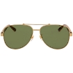 Picture of GUCCI Green Pilot Men's Sunglasses