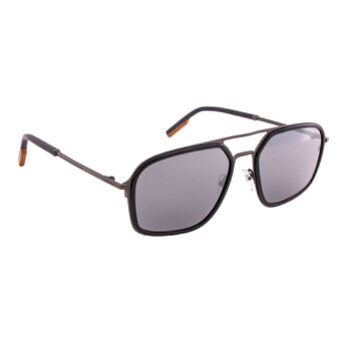 Picture of ERMENEGILDO ZEGNA Smoke Mirror Navigator Men's Sunglasses