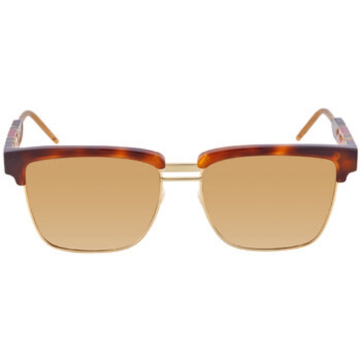 Picture of GUCCI Brown Rectangular Sunglasses