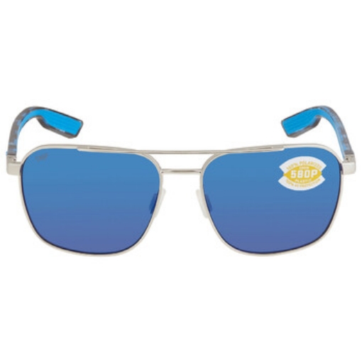 Picture of COSTA DEL MAR WADER Blue Mirror Polarized Polycarbonate Men's Sunglasses