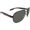 Picture of PRADA LINEA ROSSA Green Pilot Men's Sunglasses