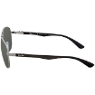 Picture of RAY-BAN Carbon Fibre Polarized Silver Mirror Aviator Men's Sunglasses