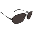 Picture of SAINT LAURENT Black Navigator Men's Sunglasses