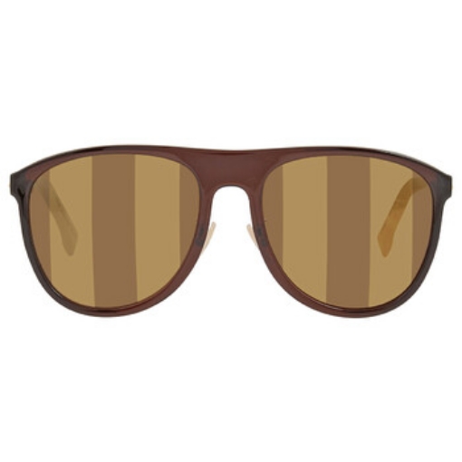 Picture of FENDI Brown/Gold Round Men's Sunglasses