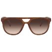 Picture of BURBERRY Foxcote Brown Gradient Square Men's Sunglasses