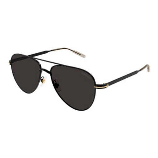 Picture of MONTBLANC Grey Pilot Men's Sunglasses