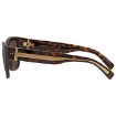 Picture of DOLCE & GABBANA Dark Brown Square Men's Sunglasses