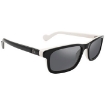 Picture of MONCLER Smoke Mirror Rectangular Men's Sunglasses