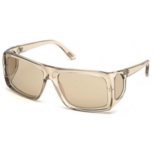 Picture of TOM FORD Rizzo Smoke Browline Men's Sunglasses