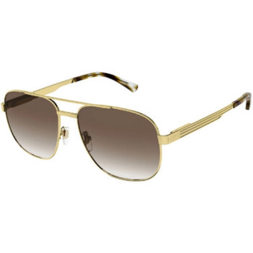 Picture of GUCCI Brown Navigator Men's Sunglasses