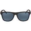 Picture of MONTBLANC Blue Mirror Square Men's Sunglasses