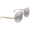 Picture of GUCCI Silver Pilot Men's Sunglasses