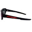 Picture of PRADA LINEA ROSSA Dark Grey Rectangular Men's Sunglasses