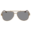 Picture of GUCCI Grey Pilot Men's Sunglasses