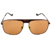 Picture of GUCCI Brown Pilot Men's Sunglasses