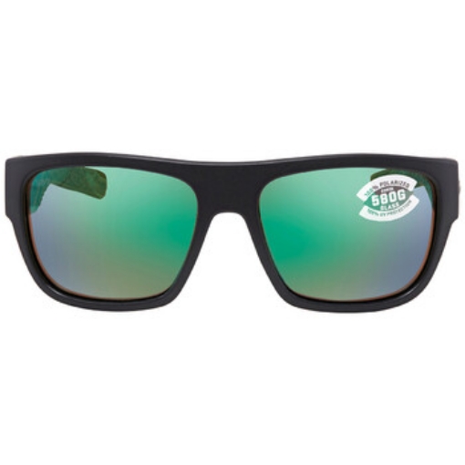 Picture of COSTA DEL MAR Sampan Green Mirror Polarized Glass Men's Sunglasses