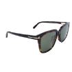 Picture of TOM FORD Polarized Green Square Men's Sunglasses